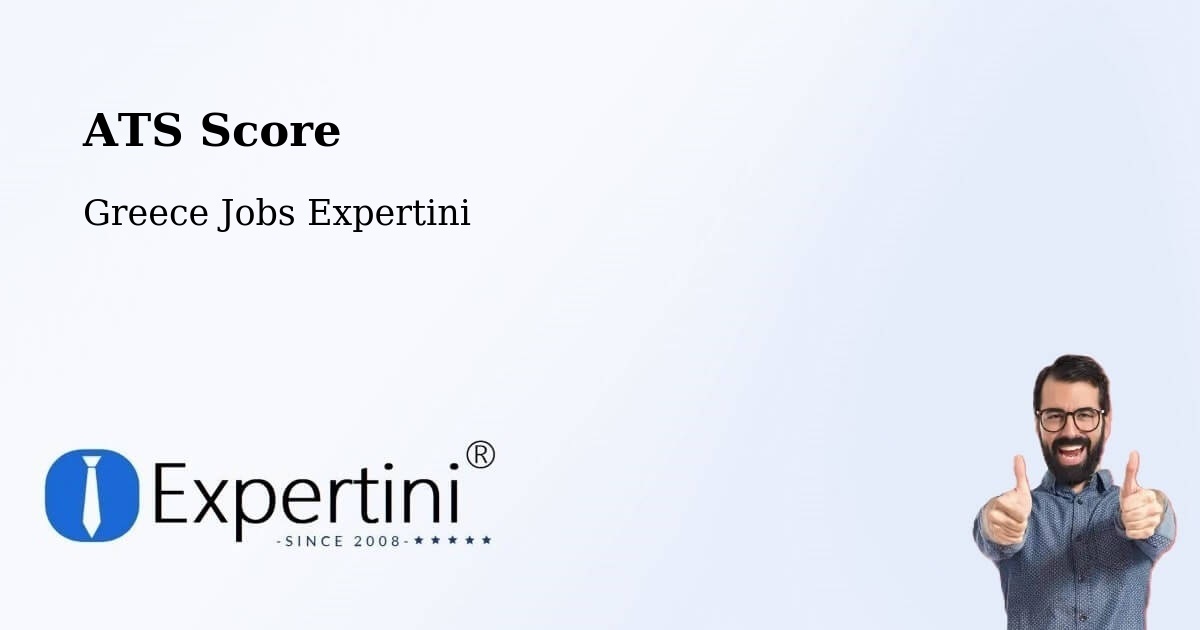Resume ATS Score & Job Description Match Tool – Sými - Greece Jobs Expertini